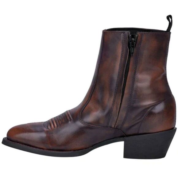 NWOB LAREDO Fletcher Brown Leather Boot Size 10.5D main image 9